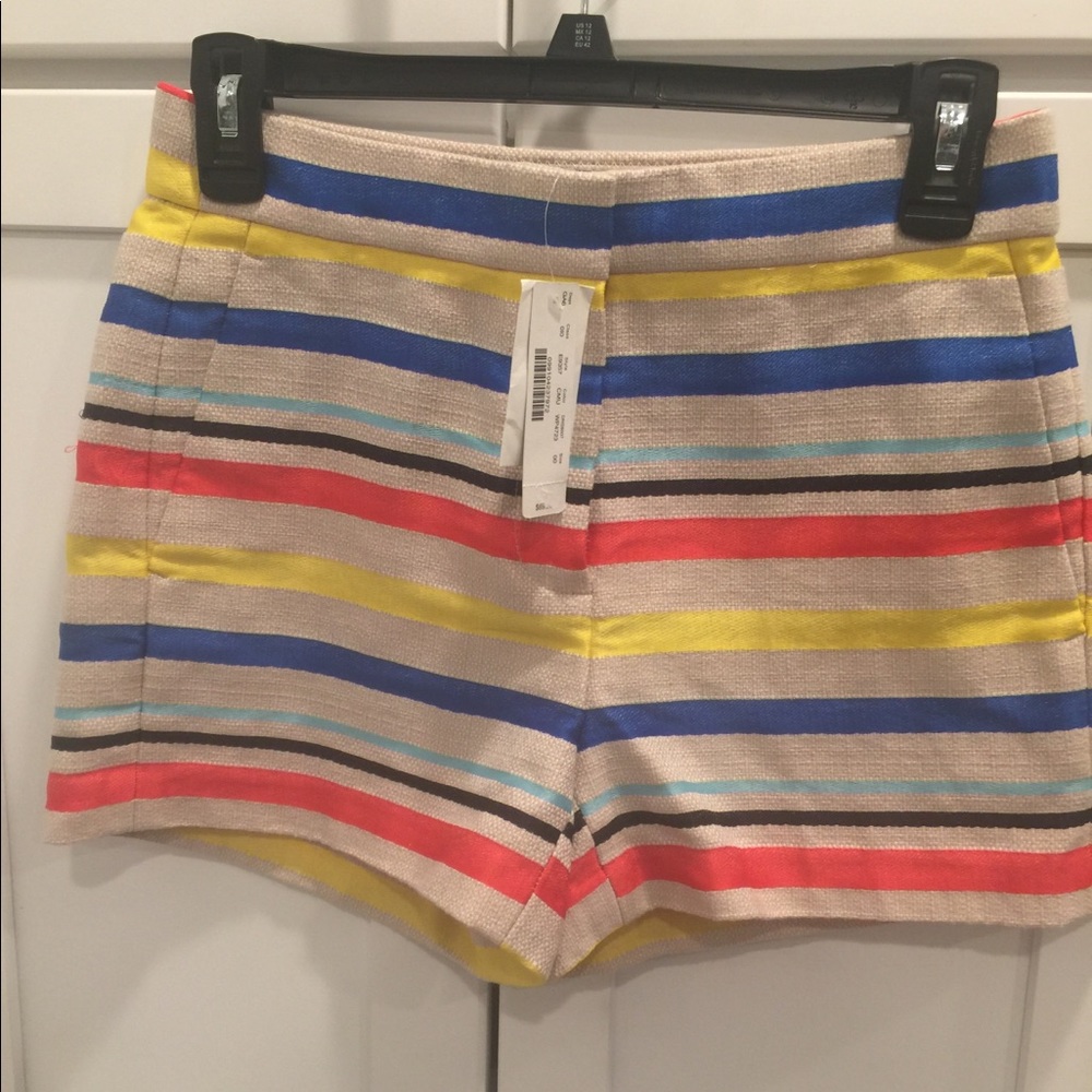 J. Crew multicolor shorts